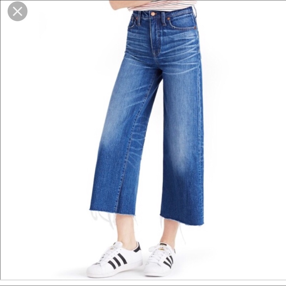Madewell Jeans - Wide leg crop